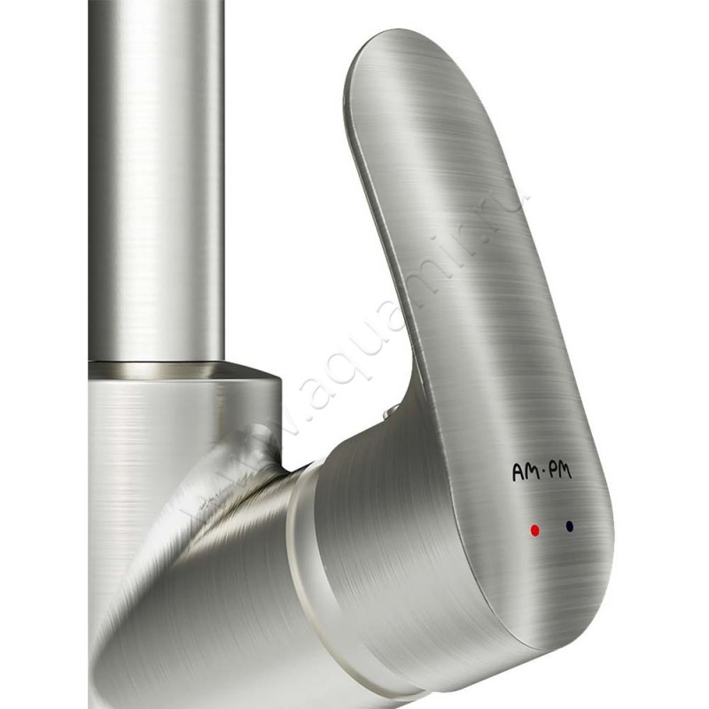 Смеситель для кухни AM.PM Like сталь матовый F8007111 в интерьере