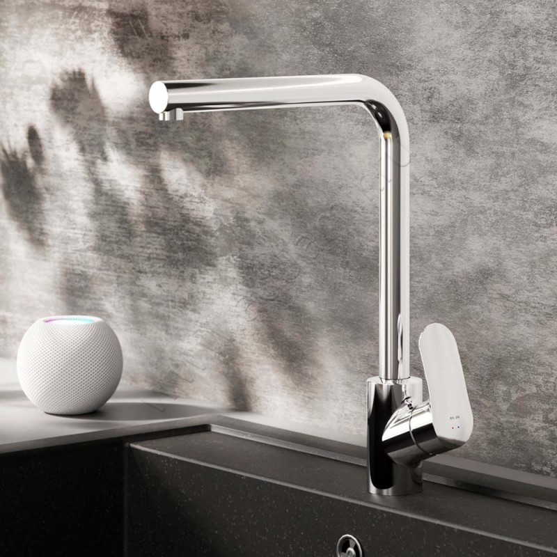 Смеситель для кухни AM.PM Like хром F8005000 в интерьере