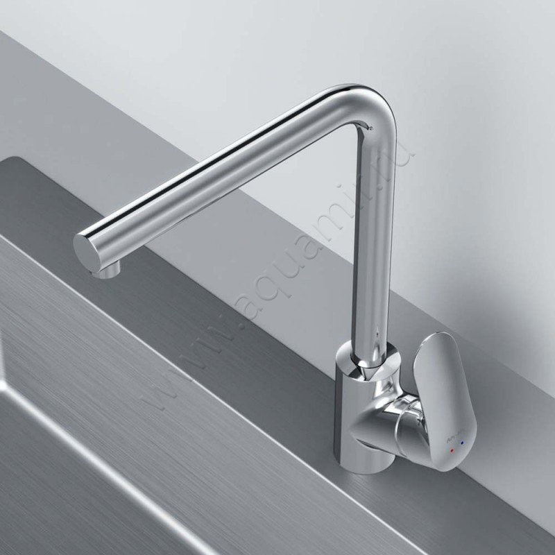 Смеситель для кухни AM.PM Like хром F8005000 в интерьере