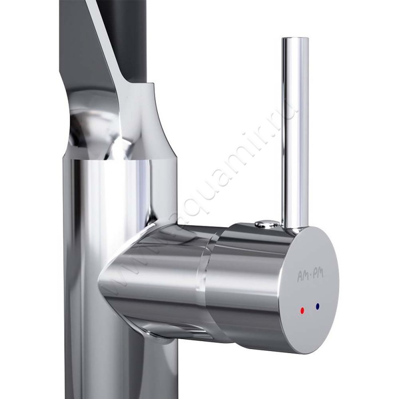 Смеситель для кухни AM.PM Like хром/черный глянцевый/матовый F8013000 в интерьере