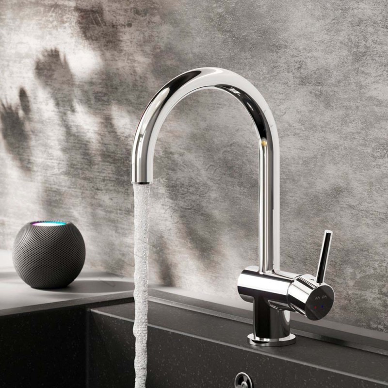 Смеситель для кухни AM.PM Like хром F8007900 в интерьере