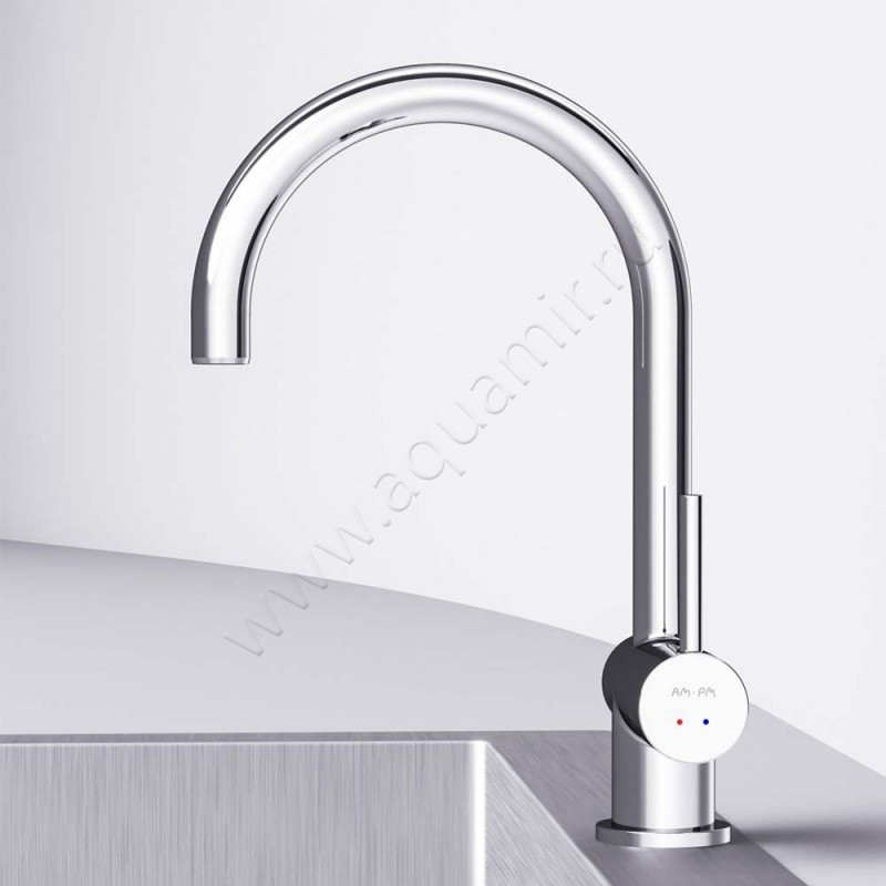 Смеситель для кухни AM.PM Like хром F8007900 в интерьере