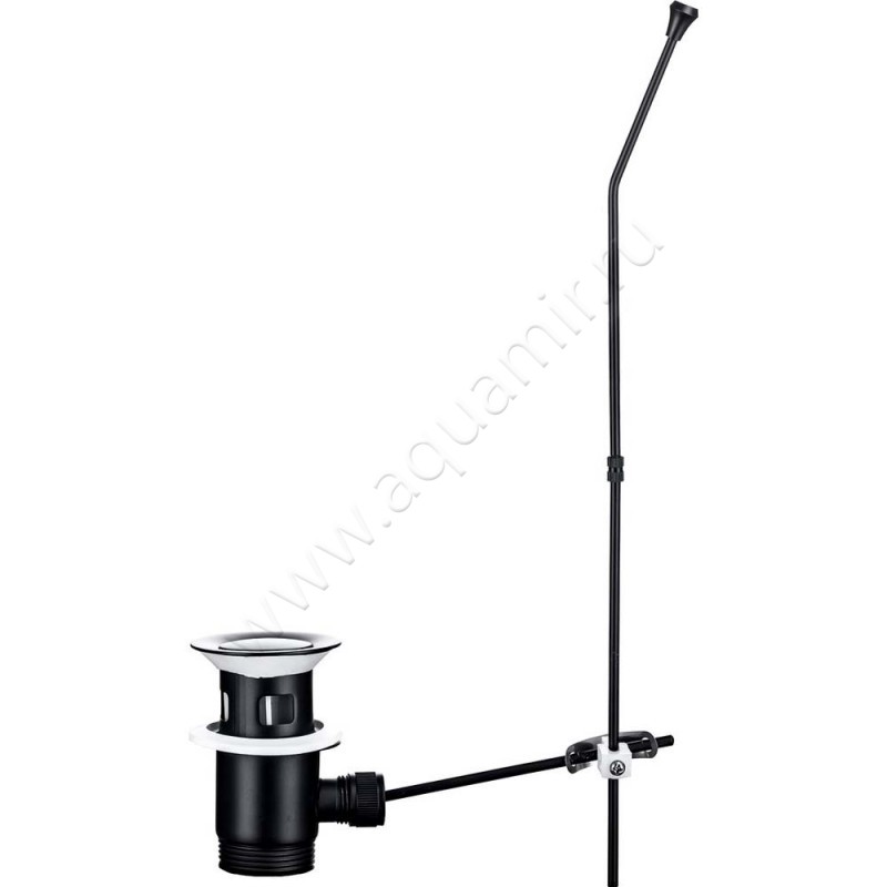 Смеситель для биде Allen Brau Infinity черный матовый 52100431 в интерьере