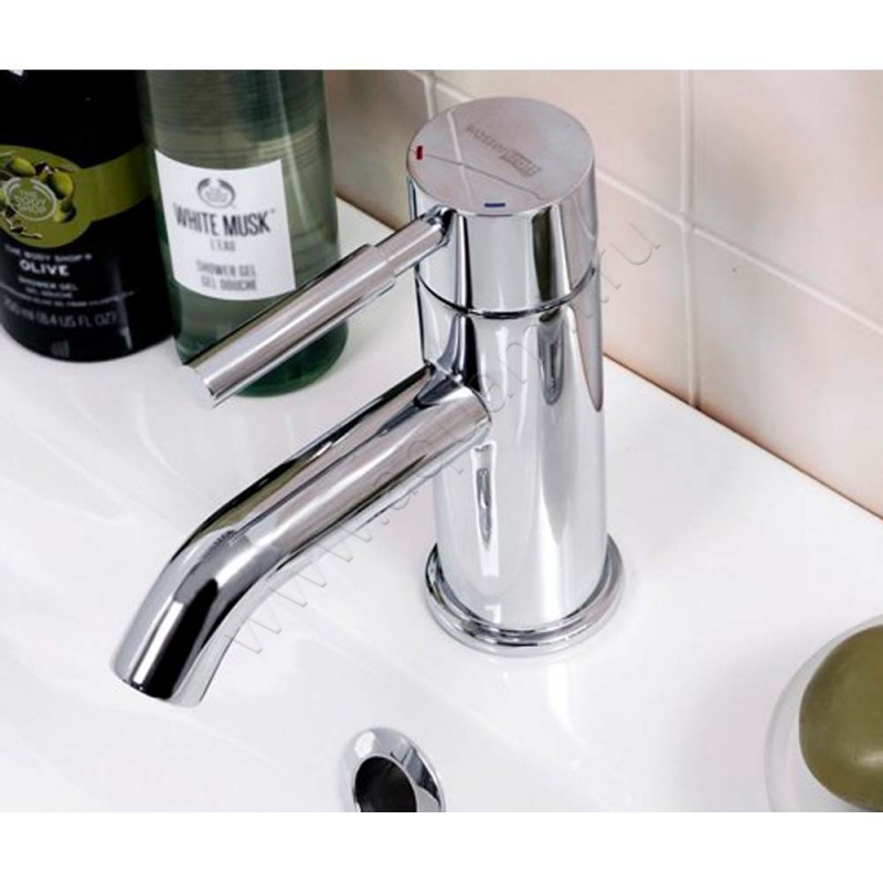 Смеситель для раковины Wasserkraft Main хром 4105 в интерьере