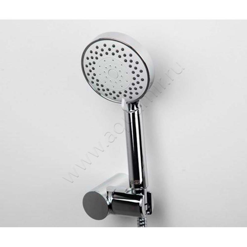 Смеситель для ванны Wasserkraft Berkel с душем, хром 4801 в интерьере