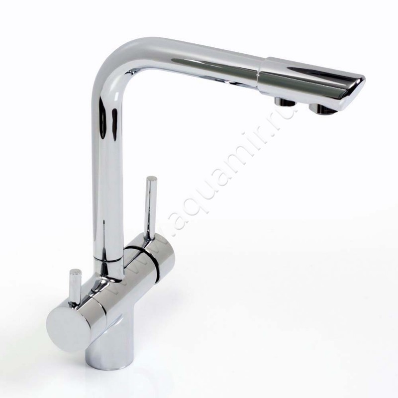 Смеситель для кухни Wasserkraft хром A8317 в интерьере