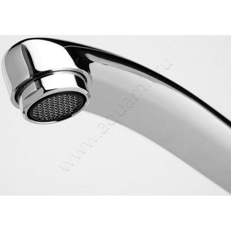 Смеситель для кухни Wasserkraft Oder хром 6307 в интерьере