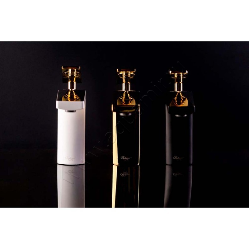 Смеситель для раковины Boheme Venturo белый/золото белая 381W в интерьере