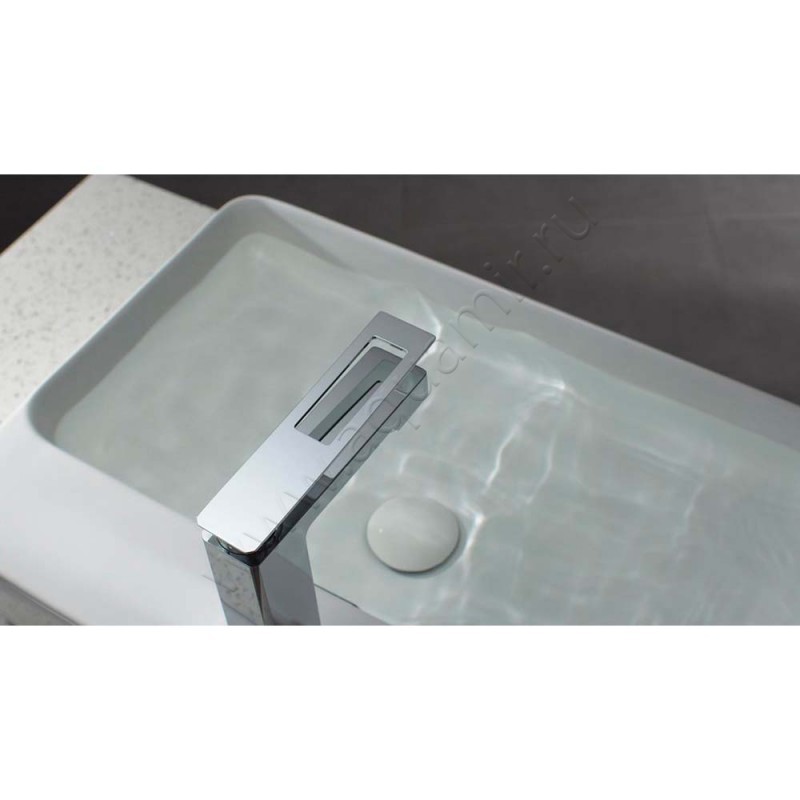 Смеситель для раковины Boheme Q хром 142CRCR в интерьере