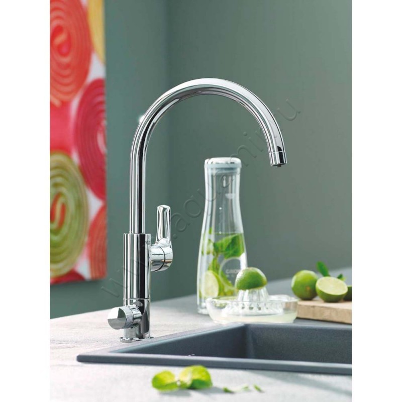 Смеситель для кухни Grohe Blue Pure 119708 в интерьере