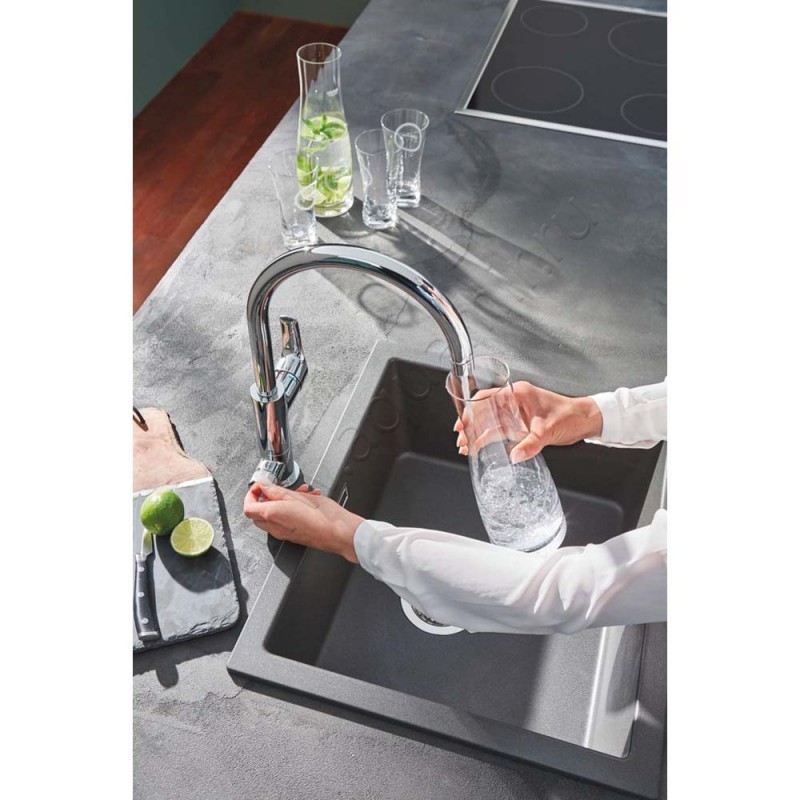 Смеситель для кухни Grohe Blue Pure 119708 в интерьере