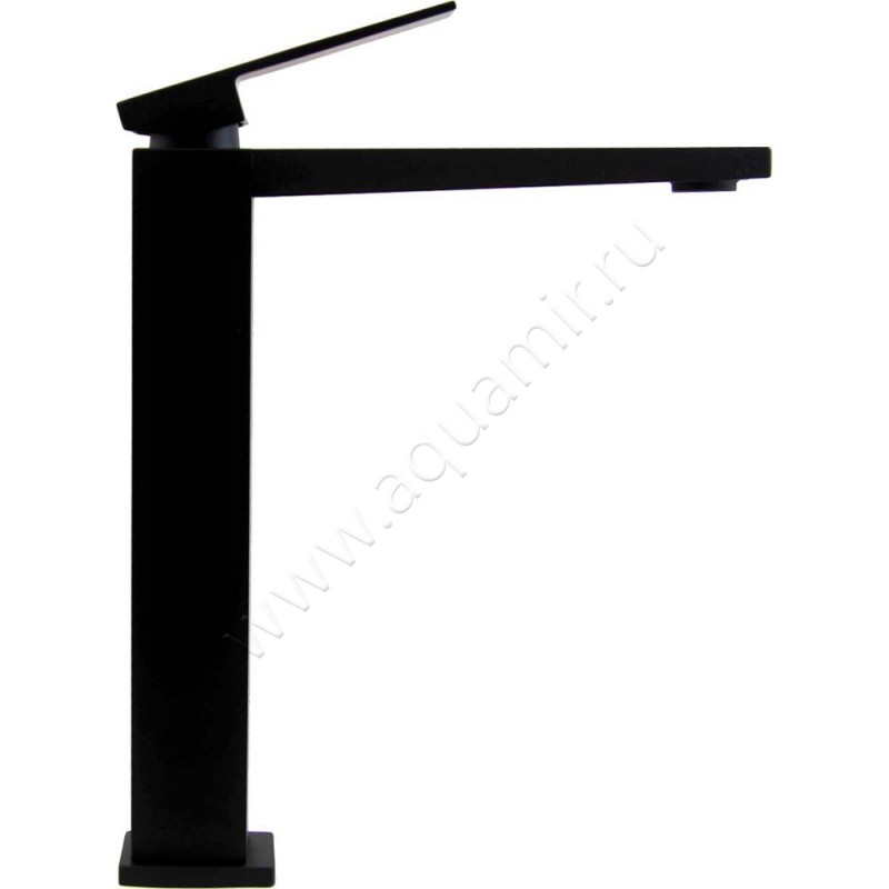 Смеситель для раковины Webert Pegaso черный матовый PE830402560 в интерьере