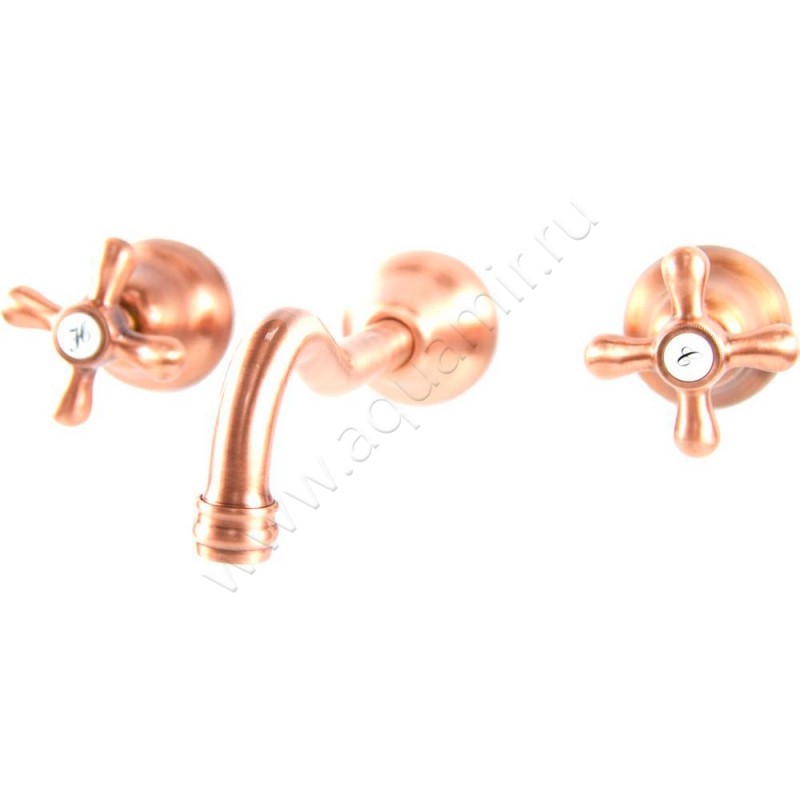 Смеситель для раковины Webert Armony медь AM750404060 в интерьере