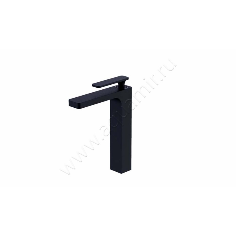 Смеситель для раковины Timo Torne черный матовый 431103F в интерьере