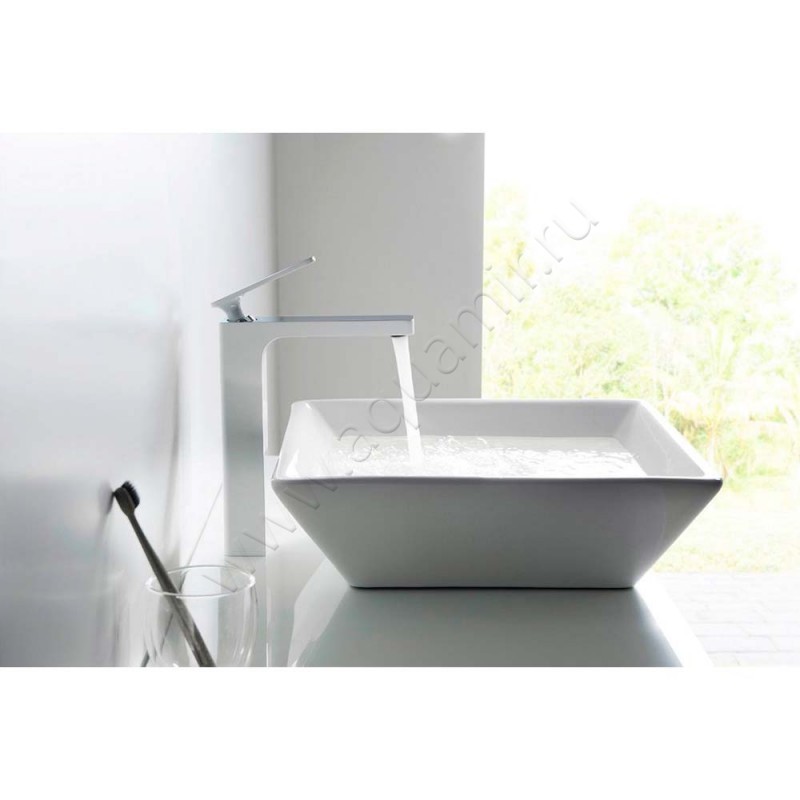 Смеситель для раковины Timo Torne белый матовый 43110016F в интерьере