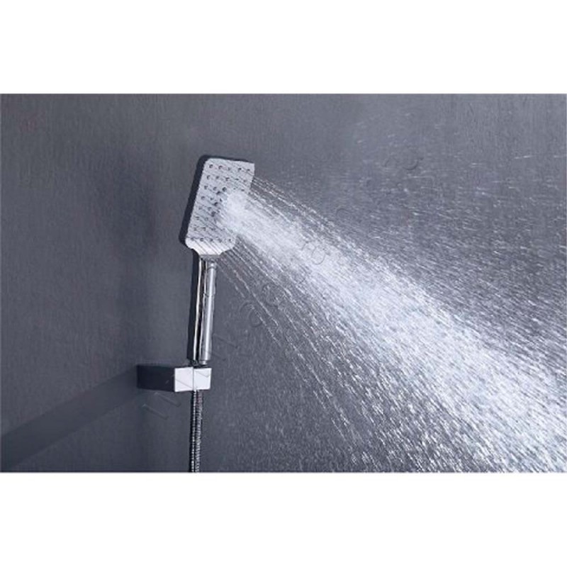 Смеситель на борт ванны Timo Torne с душем, хром/белый матовый 43300016Y в интерьере