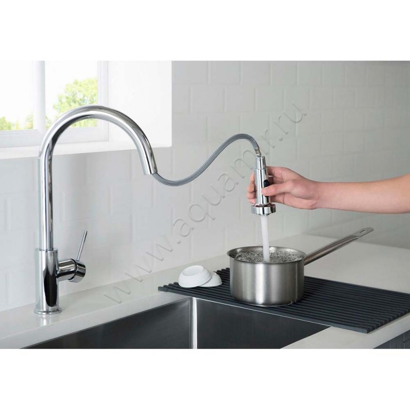 Смеситель для кухни Timo Saona 231600FL в интерьере