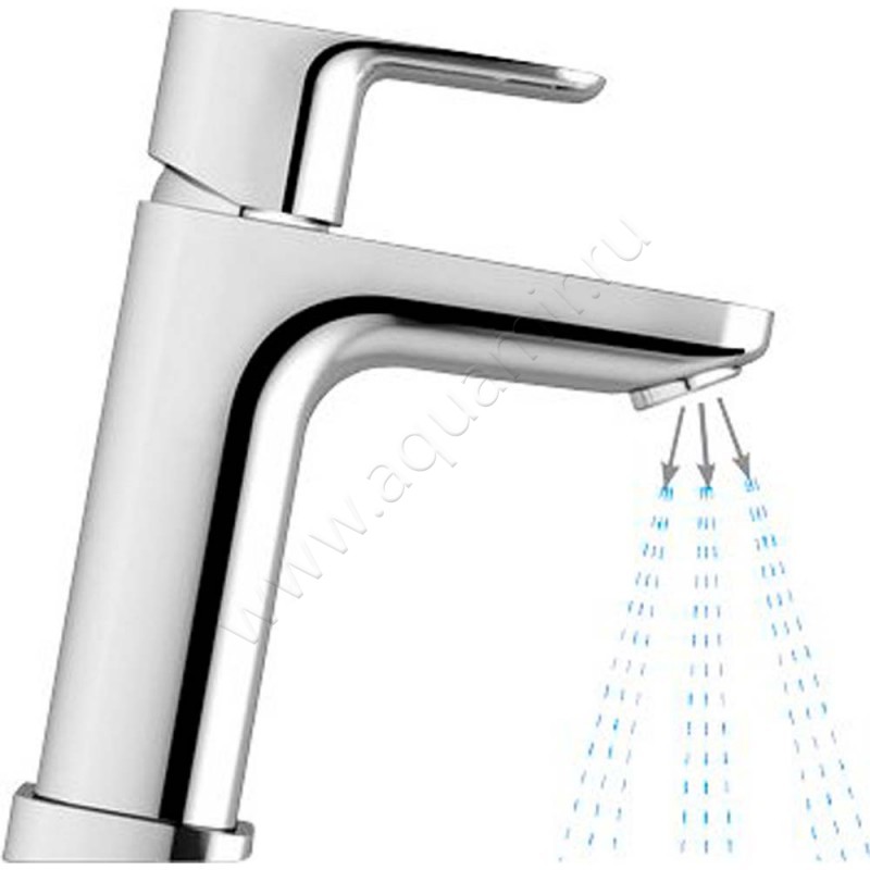 Смеситель для раковины Ravak 10 хром X070128 в интерьере