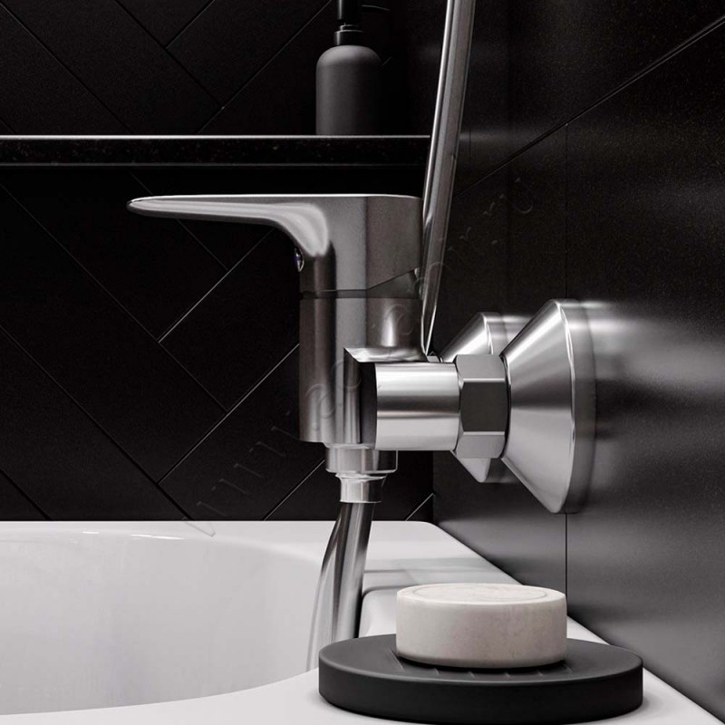 Смеситель для душа Damixa RedBlu Origin Evo 2 хром 782000000 в интерьере