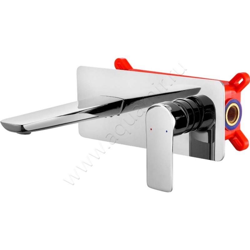 Смеситель для раковины Berges Wasserhaus Ventas хром 076005 в интерьере