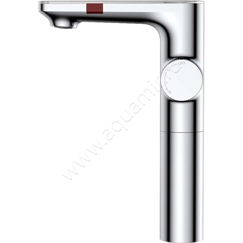 Смеситель для раковины Berges Wasserhaus Morans сенсорный/термостатический, хром 076003 в интерьере