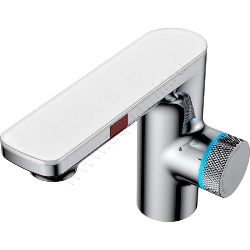 Смеситель для раковины Berges Wasserhaus Morans сенсорный/термостатический 076001 в интерьере