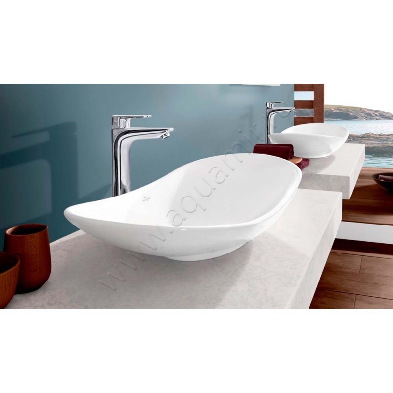 Смеситель для раковины Villeroy & Boch Subway 2.0 TVW10210511061 в интерьере