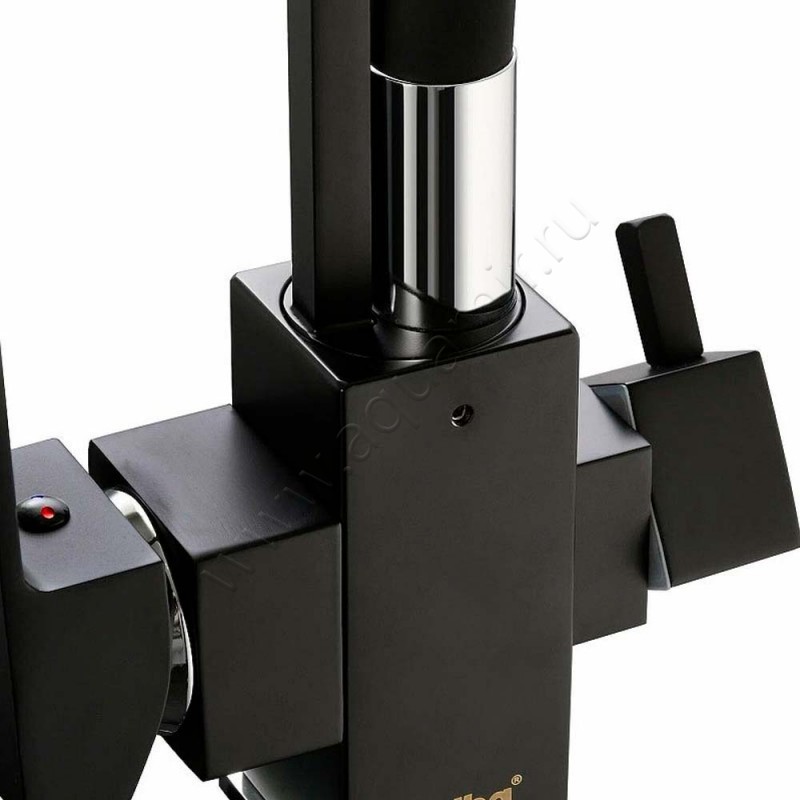 Смеситель для кухни Haiba HB857 черный матовый HB76857 в интерьере