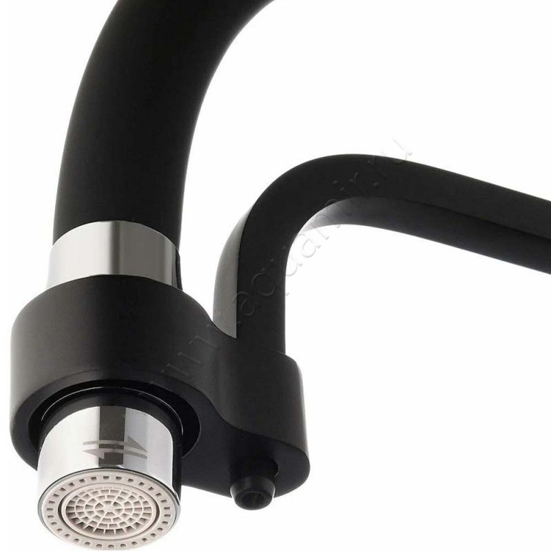 Смеситель для кухни Haiba HB857 черный матовый HB76857 в интерьере