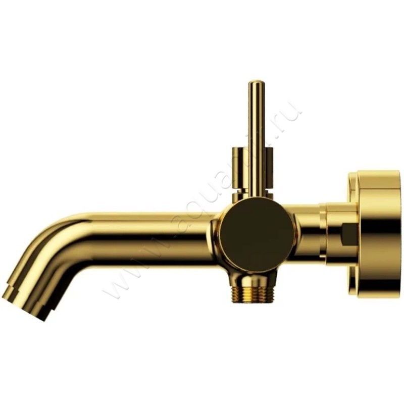 Смеситель для ванны Omnires Y золото Y1230GL в интерьере