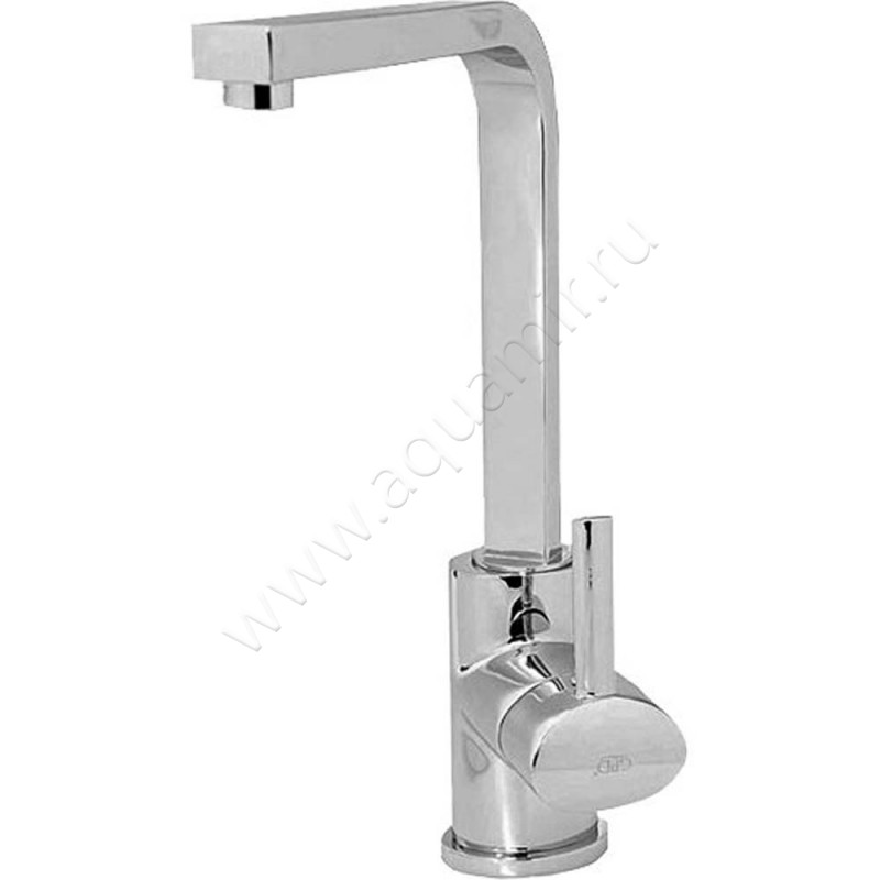 Смеситель для кухни GPD Fonte хром MTE15 в интерьере