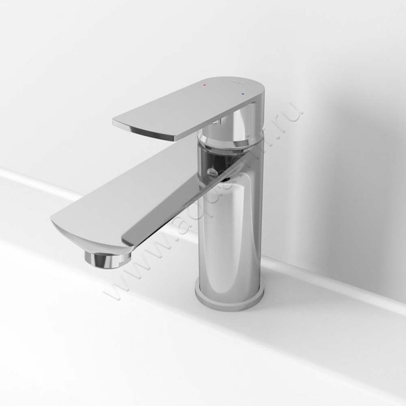 Смеситель для раковины Iddis Plank PLASB00I01 в интерьере