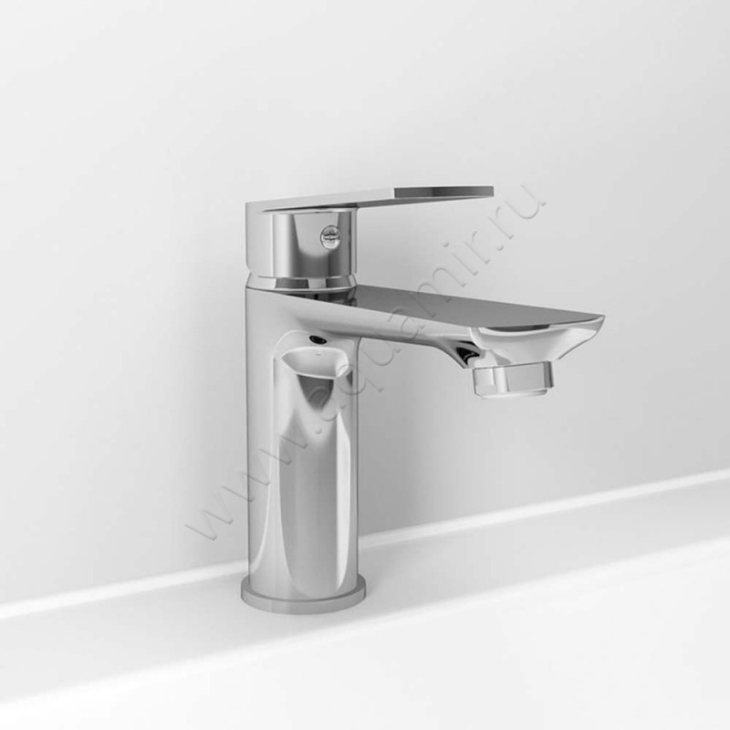 Смеситель для раковины Iddis Plank PLASB00I01 в интерьере