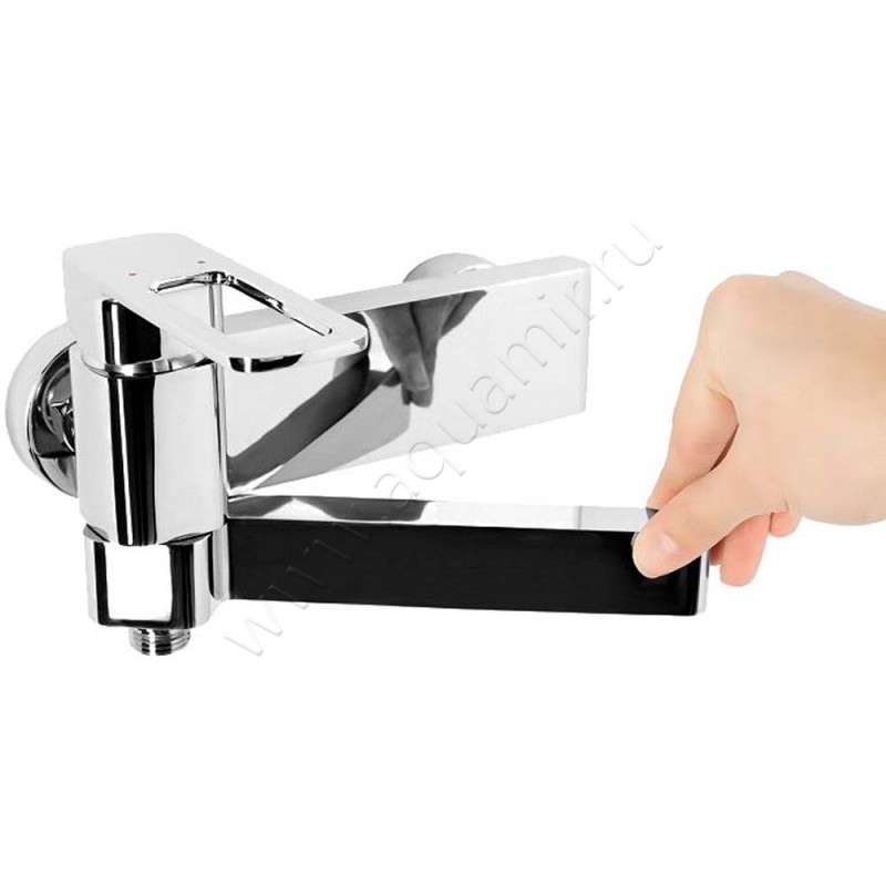 Смеситель для ванны Iddis Slide хром SLISB00I02WA в интерьере