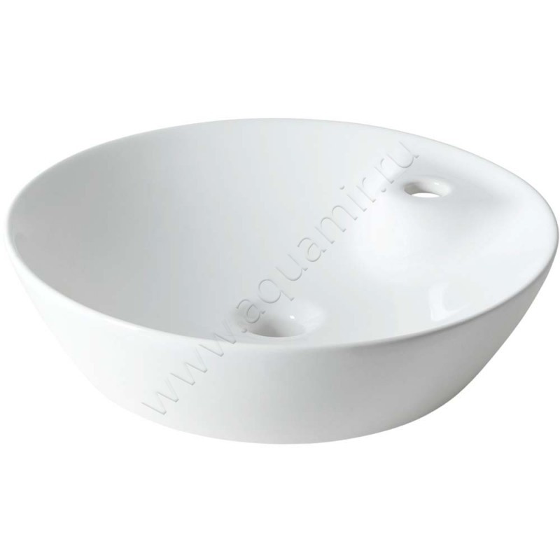 Раковина-чаша накладная с отверстием под смеситель Allen Brau Fantasy 41101820 в интерьере