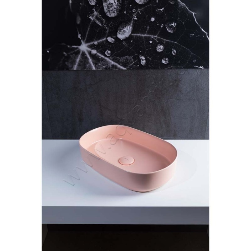 Раковина-чаша накладная Allen Brau Fantasy 411022SM в интерьере