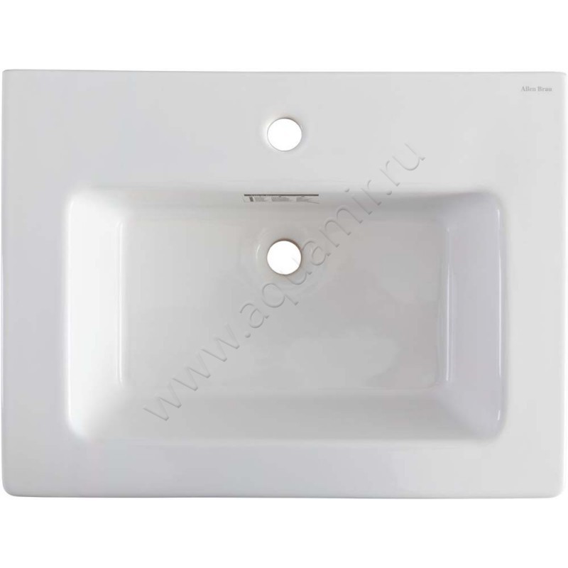 Раковина мебельная накладная Allen Brau Fantasy 41102320 в интерьере