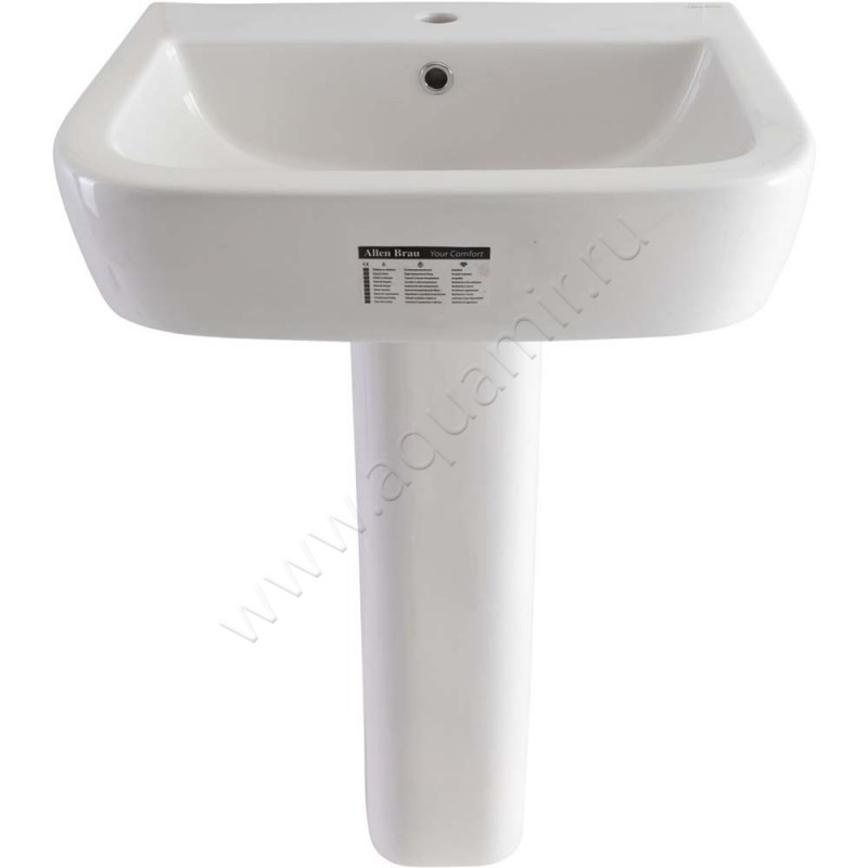 Раковина подвесная Allen Brau Infinity 42100720 в интерьере