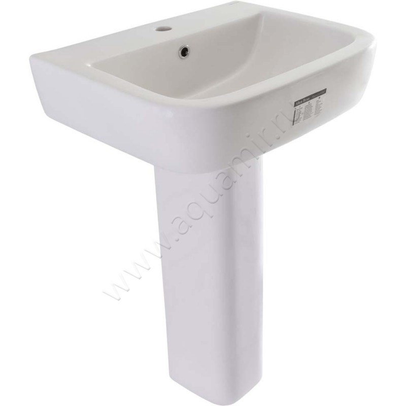 Раковина подвесная Allen Brau Infinity 42100720 в интерьере