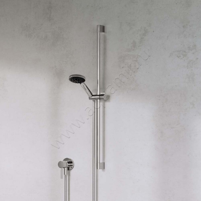 Смеситель для душа Dornbracht META черная платина браш 3601366099 в интерьере