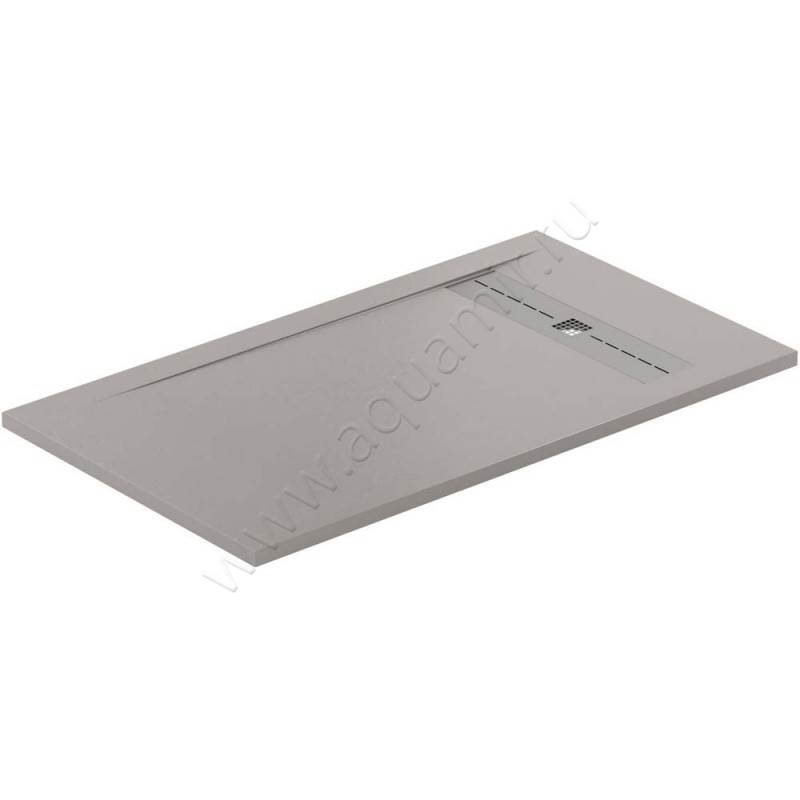 Душевой поддон Allen Brau Infinity 140x80 серый 821004PGM в интерьере