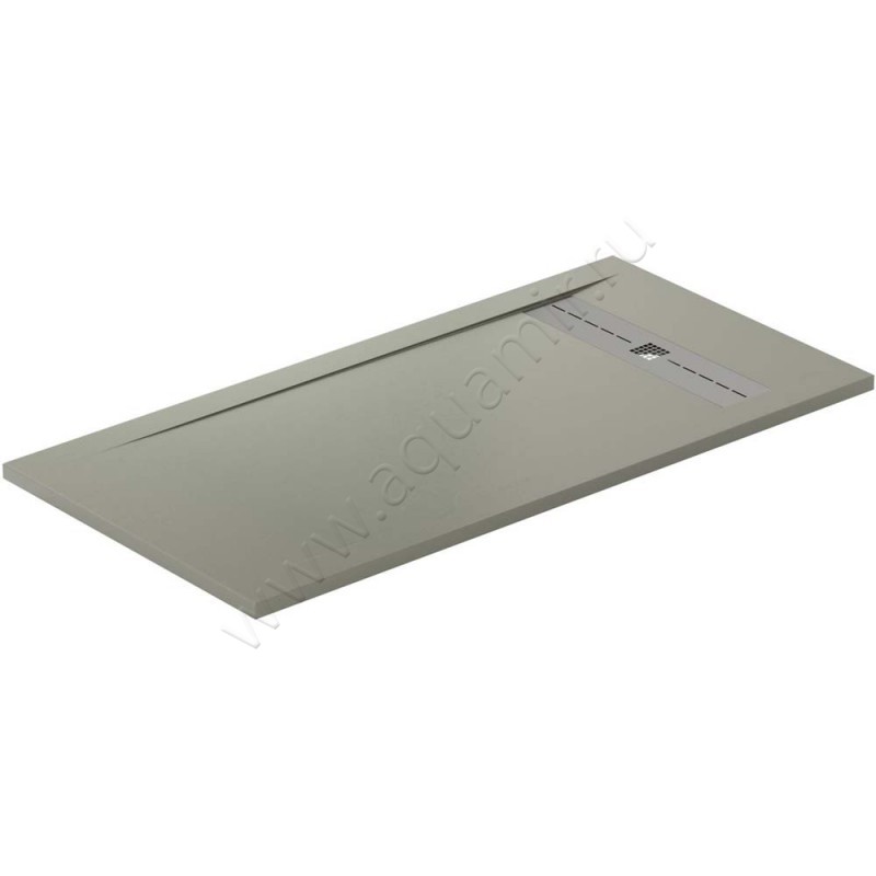 Душевой поддон Allen Brau Infinity 160x80 зеленый 821006CGM в интерьере