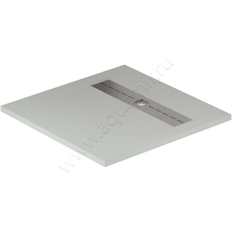 Душевой поддон Allen Brau Infinity 90x90 зеленый 821001PWM в интерьере