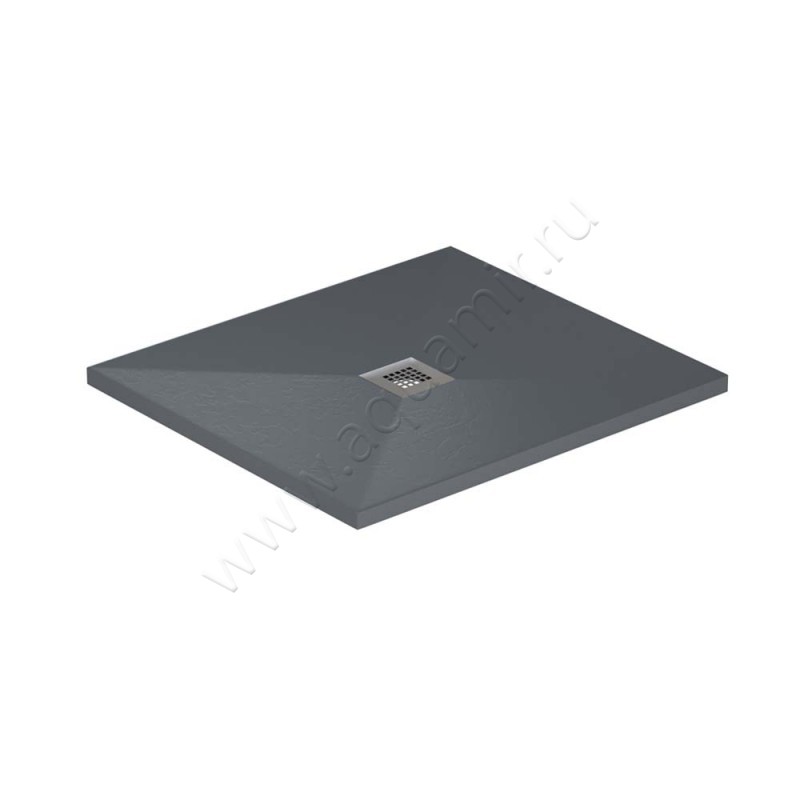 Душевой поддон Allen Brau Priority 100x100 синий 831005BGM в интерьере