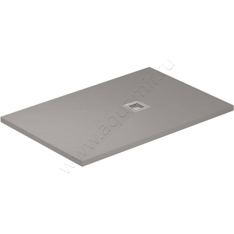 Душевой поддон Allen Brau Priority 120x80 серый 831006PGM в интерьере