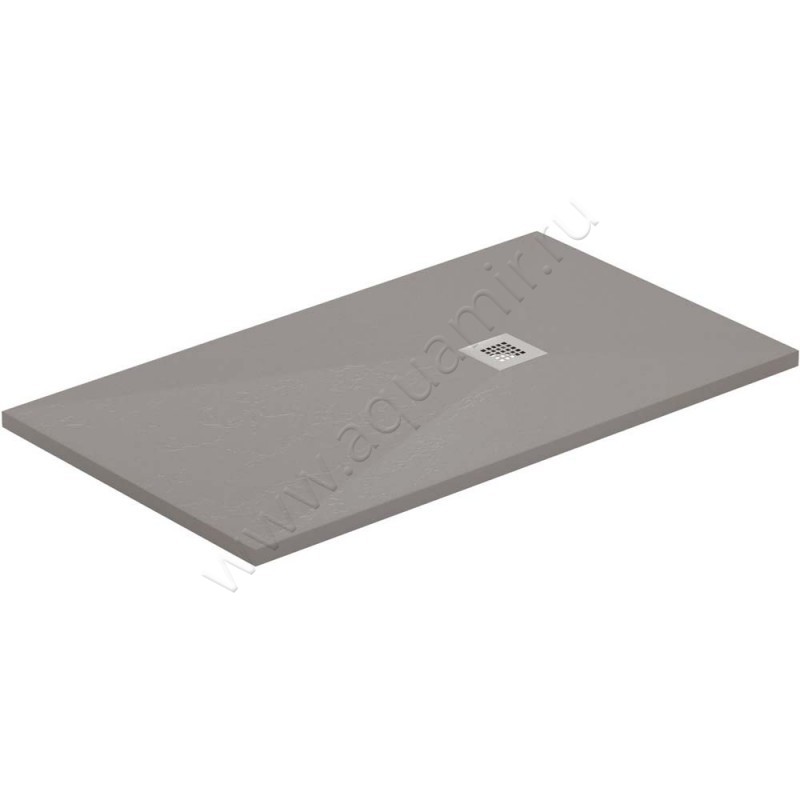 Душевой поддон Allen Brau Priority 140x80 серый 831008PGM в интерьере