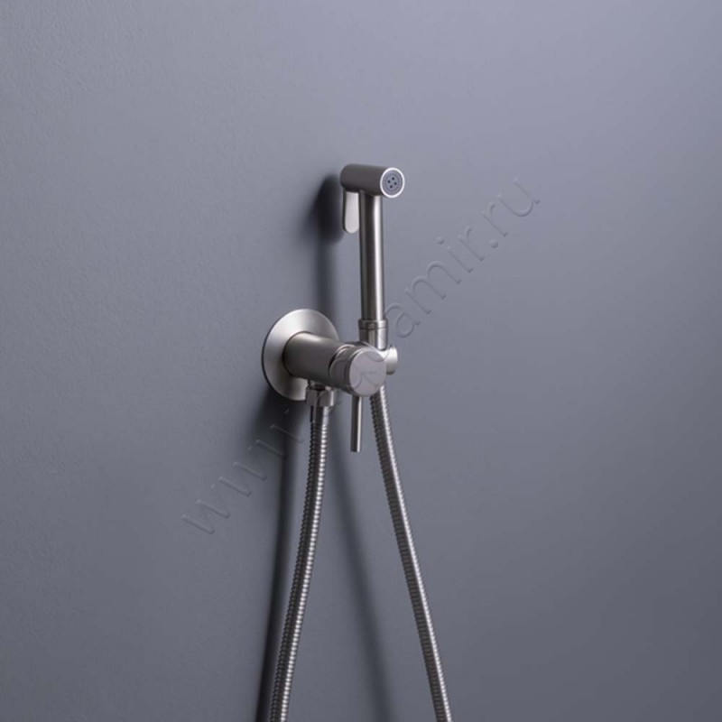 Гигиенический душ Allen Brau Priority со смесителем, никель 531A29BN в интерьере