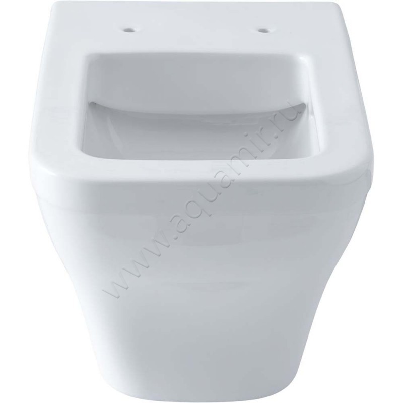 Унитаз подвесной Allen Brau INFINITY 53,5 см, безободковый, белый 42101120 в интерьере