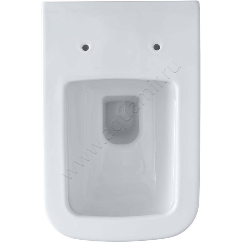 Унитаз подвесной Allen Brau INFINITY 53,5 см, безободковый, белый 42101120 в интерьере