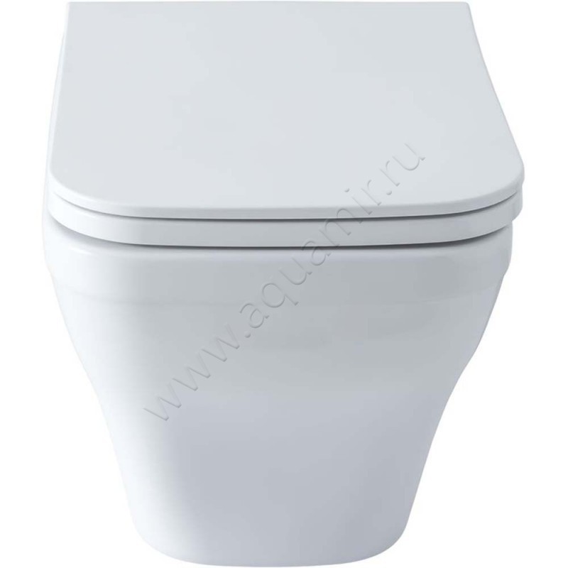 Унитаз подвесной Allen Brau INFINITY 53,5 см, безободковый, белый 42101120 в интерьере